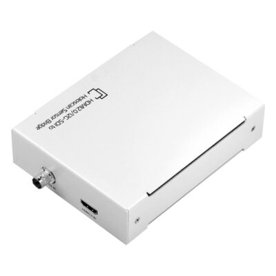 HDMI2.0 / 12G-SDI to Holoscan Sensor Bridge Fanless HDMI 2.0 and 12G-SDI Holoscan Sensor Bridge with SFP+ Output at 4K60