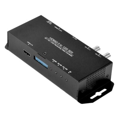 HDMI2.0 to 12G-SDI HDMI to SDI Converter with HDMI 2.0 Input and Dual 12G-SDI Outputs at 4K60
