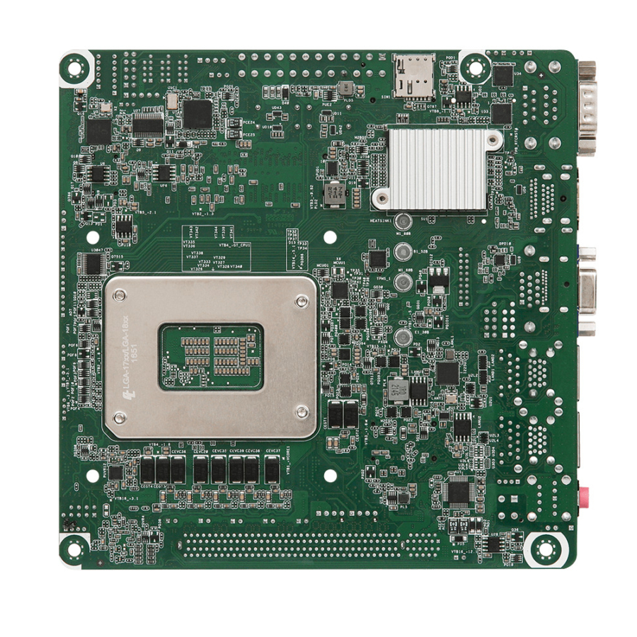 IMB-1230 Intel 12th Gen Mini-ITX Motherboard with H610 Chipset