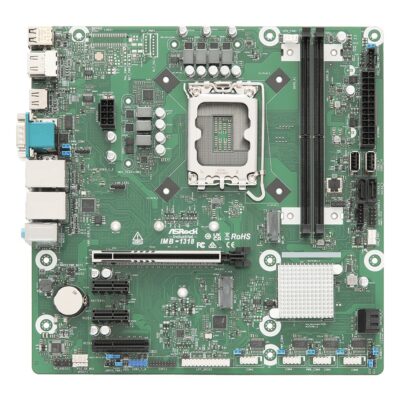 IMB-1318 Intel Bartlett Lake and 14th Gen Core H610 Micro-ATX Embedded Motherboard with Triple HDMI and 6x COM