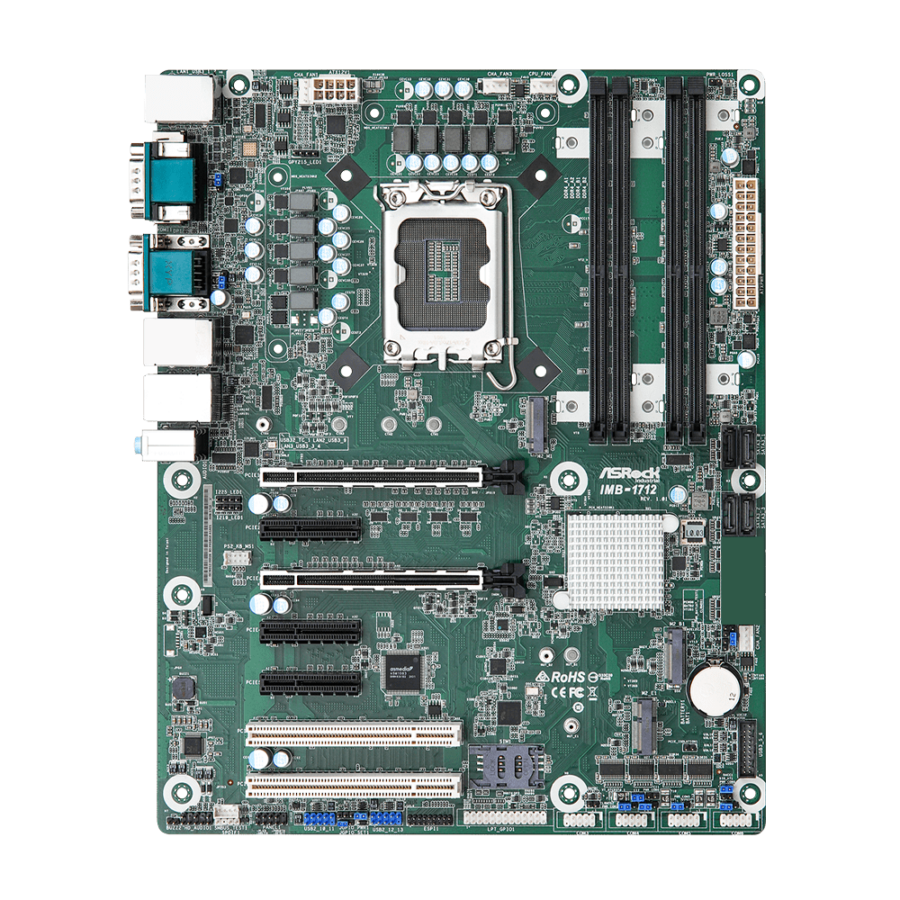 IMB-1712 Intel 12th Gen Industrial ATX Motherboard with Q670 Chipset