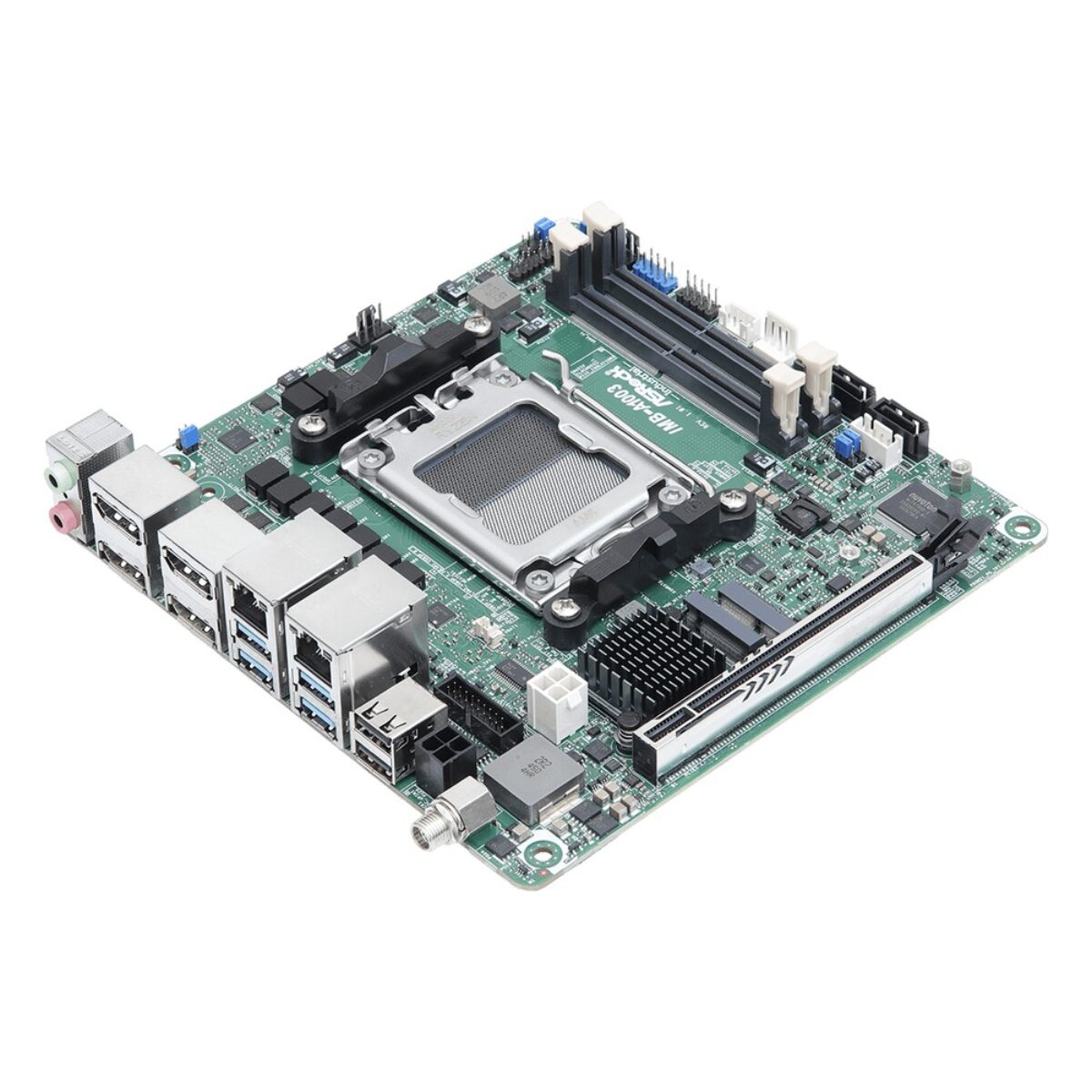 ASRock Industrial IMB-A1003 angled view