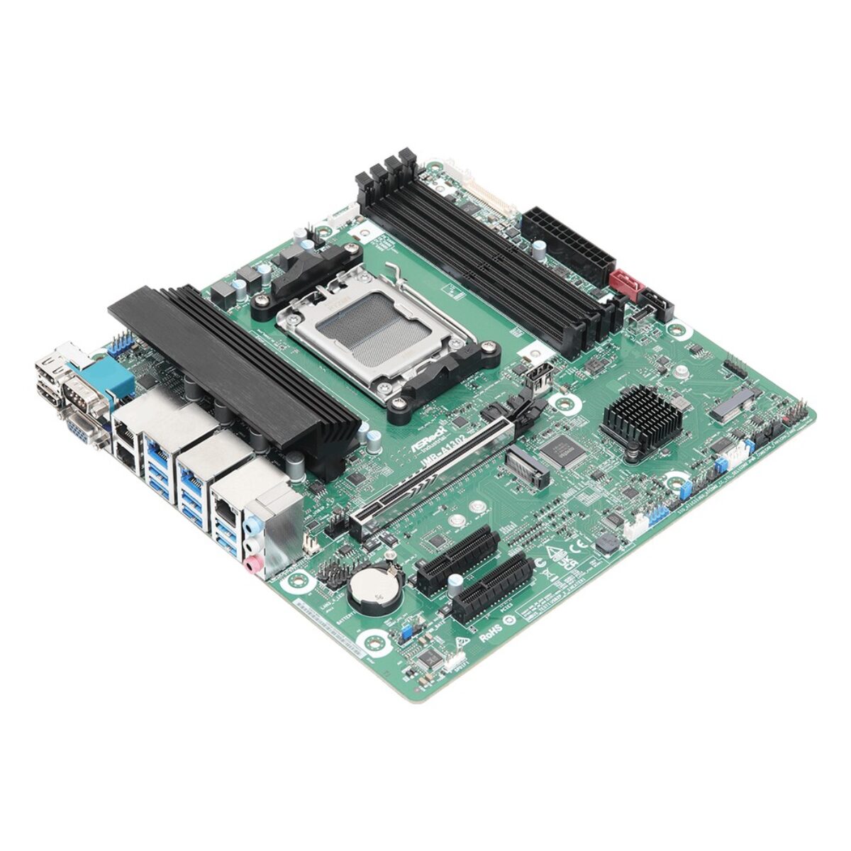 ASRock Industrial IMB-A1302 angled view