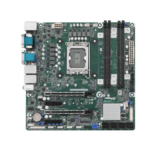 IMB-X1314 Raptor Lake-S Industrial Micro-ATX Motherboard with W680 Chipset and 3 LAN