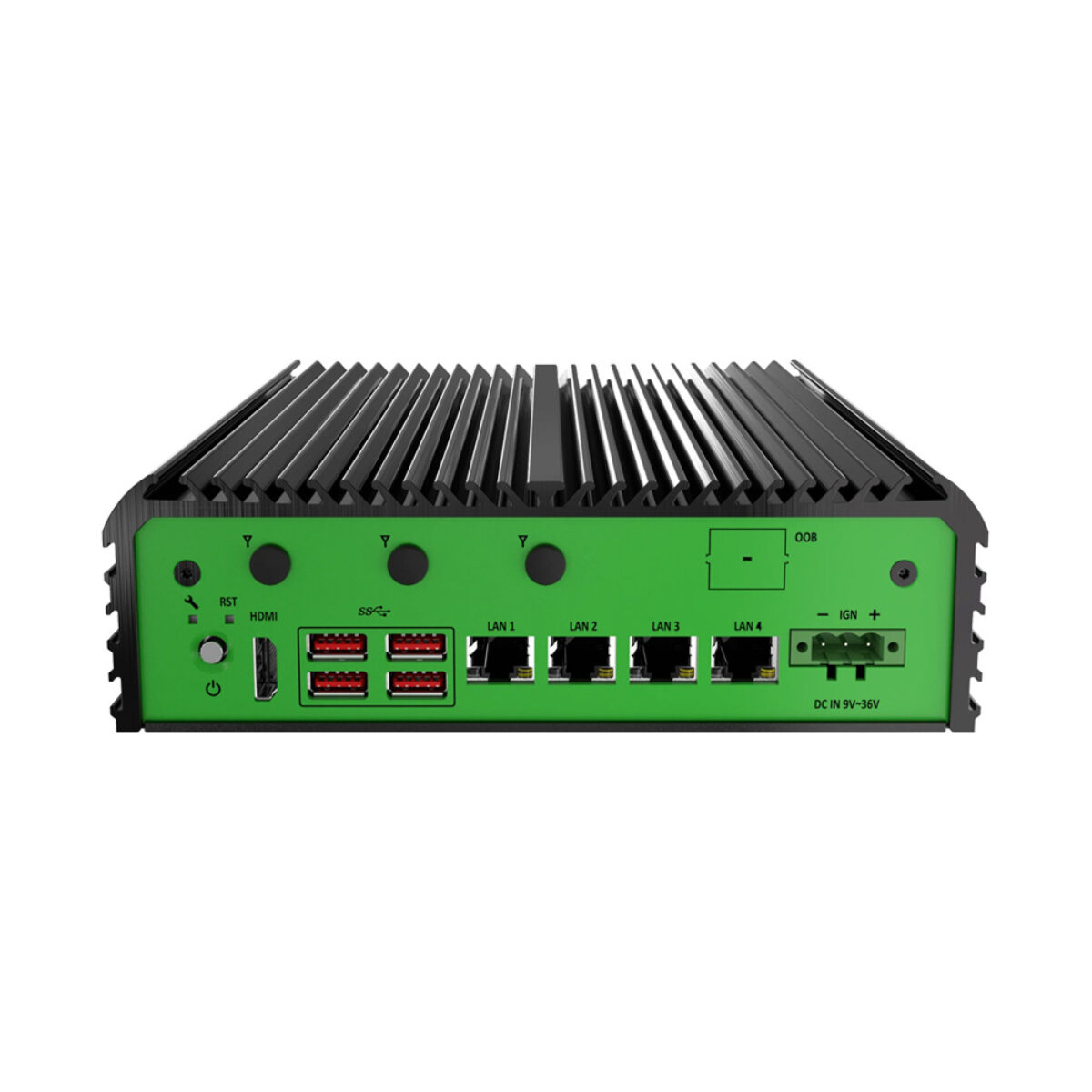 Premio JCO-3000 NVIDIA Jetson Orin NX/Nano Rugged Edge AI Computers with 4x GbE