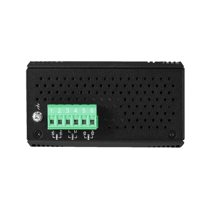 LMP-1002G-10G-SFP 10-Port Industrial 10GbE Managed Switch with PoE+ and SFP+ Slots