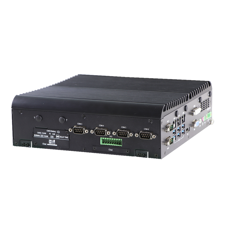 MERA-3100 High Performance Intel Core i3/i5/i7 Fanless Industrial Computer with 3 LAN