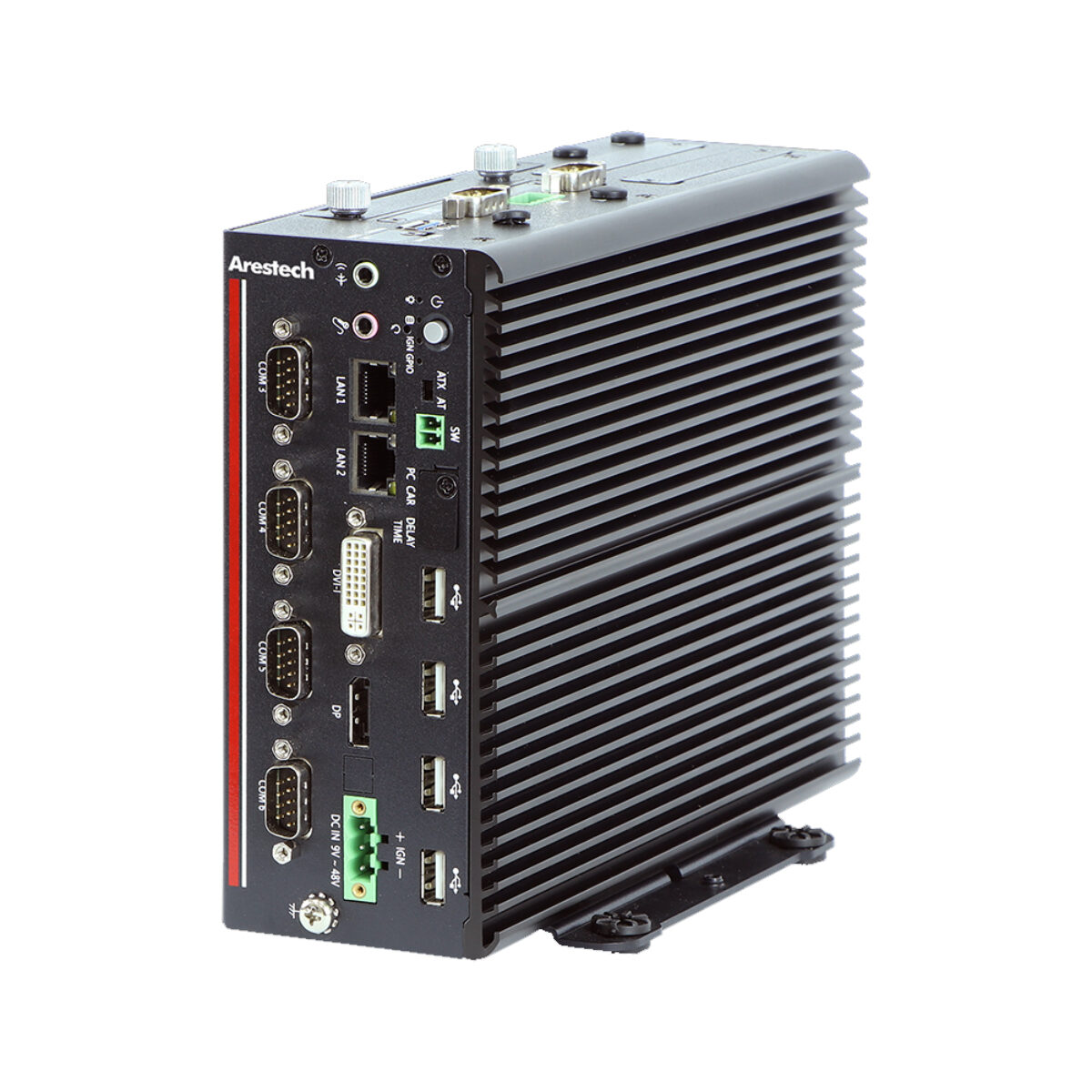 Arestech MEVA-2010 Intel Celeron J1900 Compact Machine Vision PCs with 6x COM
