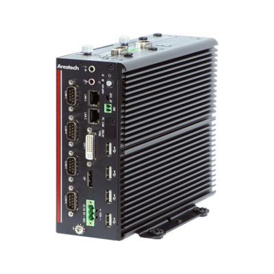MEVA-2010 Intel Celeron J1900 Extended Temperature Compact Machine Vision PC with Dual PCI Slots