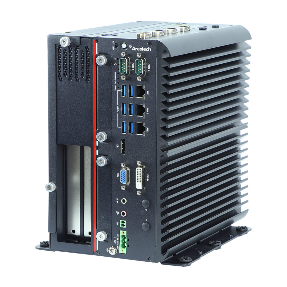 Arestech MEVA-3112P/E 8th/9th Gen Intel Core Rugged Machine Vision Computers with Dual Slots
