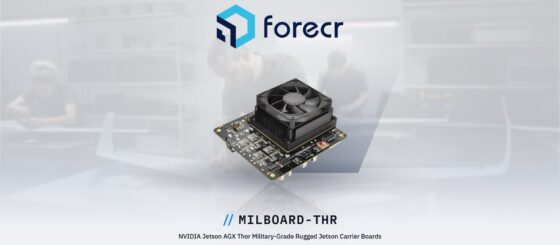 Forecr MILBOARD-THR: a military-grade Jetson AGX Thor carrier board