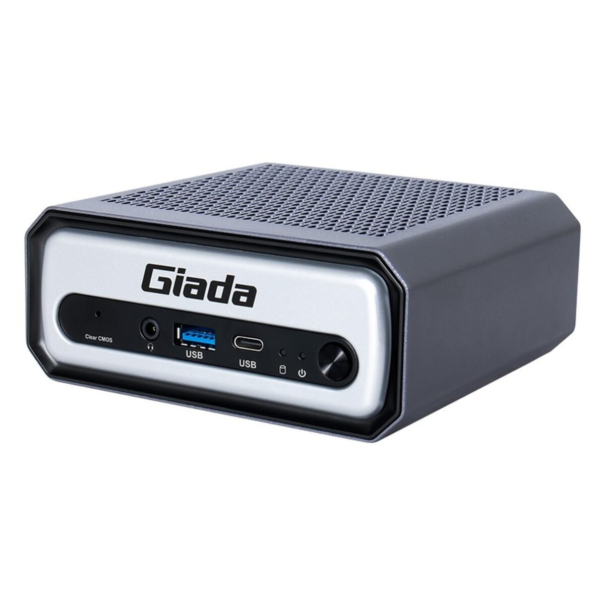Giada N601 NPU embedded PC, front view
