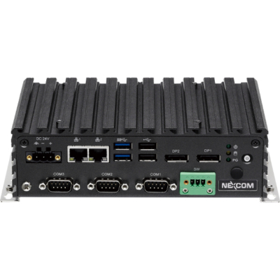 NISE 108 Intel Celeron J3455 Compact Fanless Box PC with 2.5-inch Drive Bay and 24 V DC