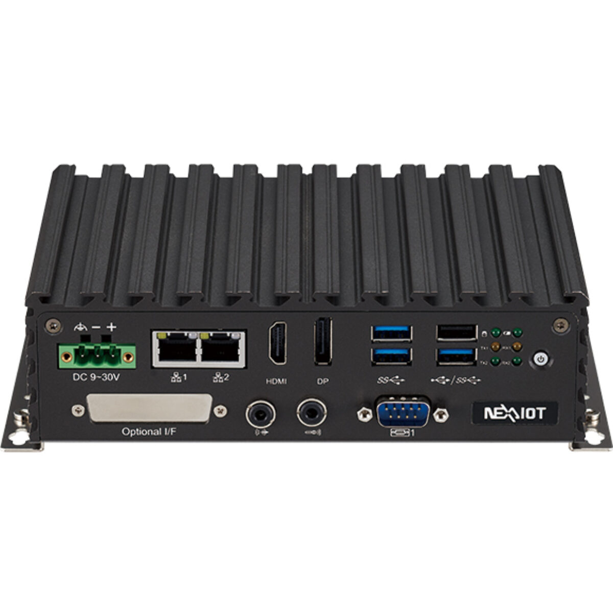 Nexcom NISE 109 Intel Elkhart Lake Fanless Embedded Box PCs with 4x COM