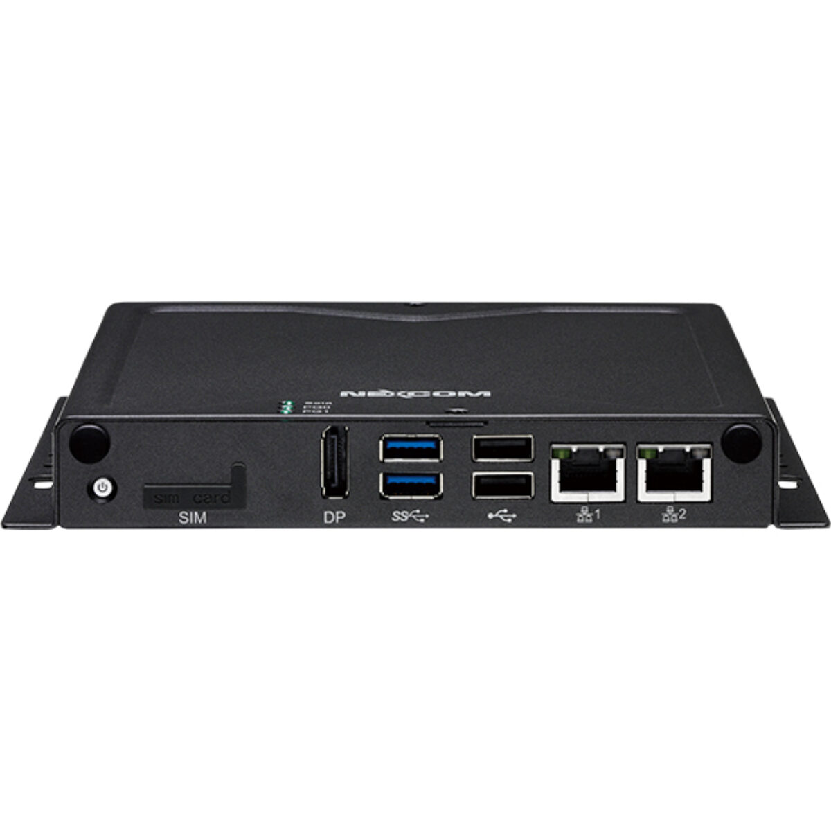 Nexcom NISE 51 Intel Celeron N3350 Low-Profile IoT Gateway with Dual GbE and 3x COM