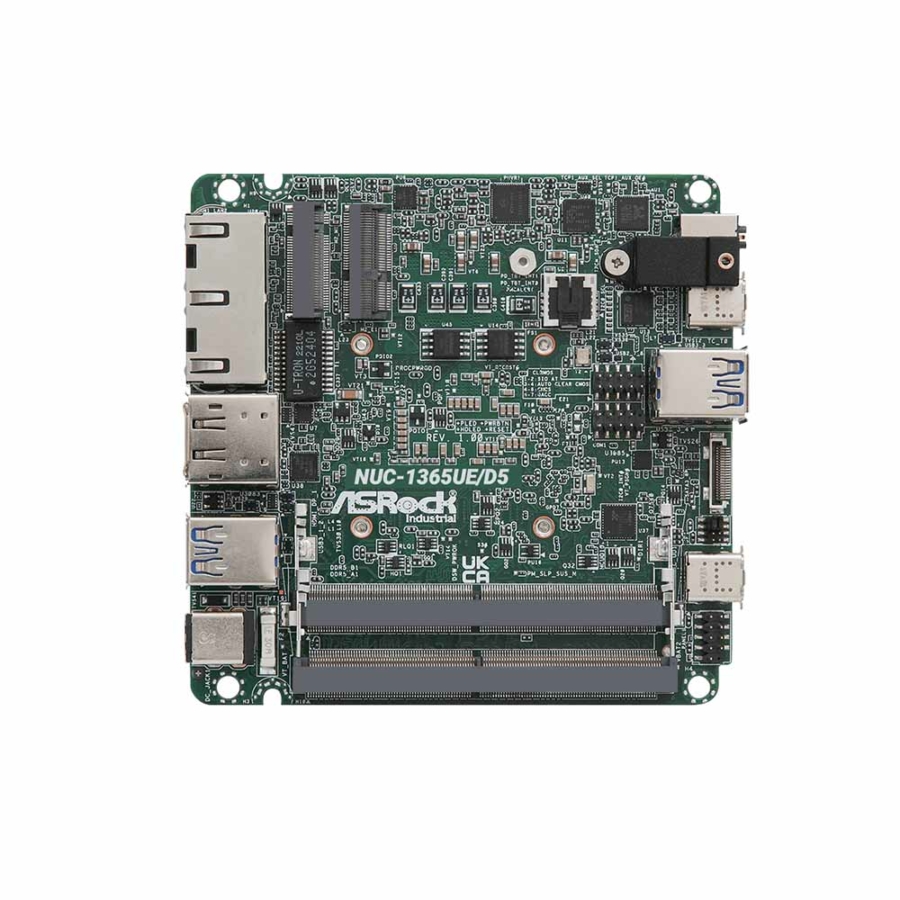 NUC 1300/D5 Motherboard Series Compact Raptor Lake Intel Core i7-1365UE NUC Motherboard with DDR5 Memory