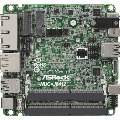 NUC-J6412 4×4 Motherboard with Quad-Core Intel Elkhart Lake J6412 and Dual 4K Display