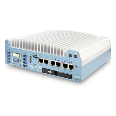 Nuvo-7000 Intel Coffee Lake Low-Profile Industrial Embedded Computer with 6x GbE and PoE+