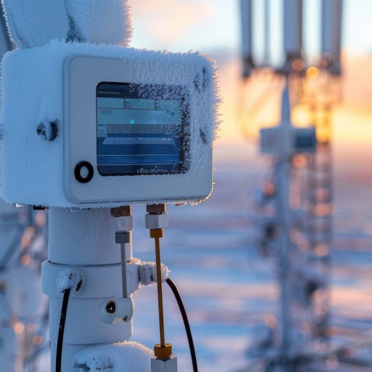 Outdoor Computer Used For Arctic Weather Station Monitoring