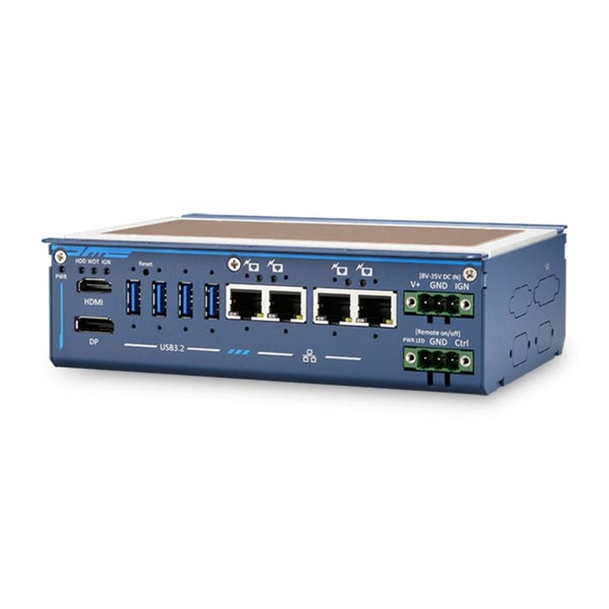 Neousys POC-700-FT Intel Core i3-N305 and Atom x7425E Flattop Fanless Embedded Systems
