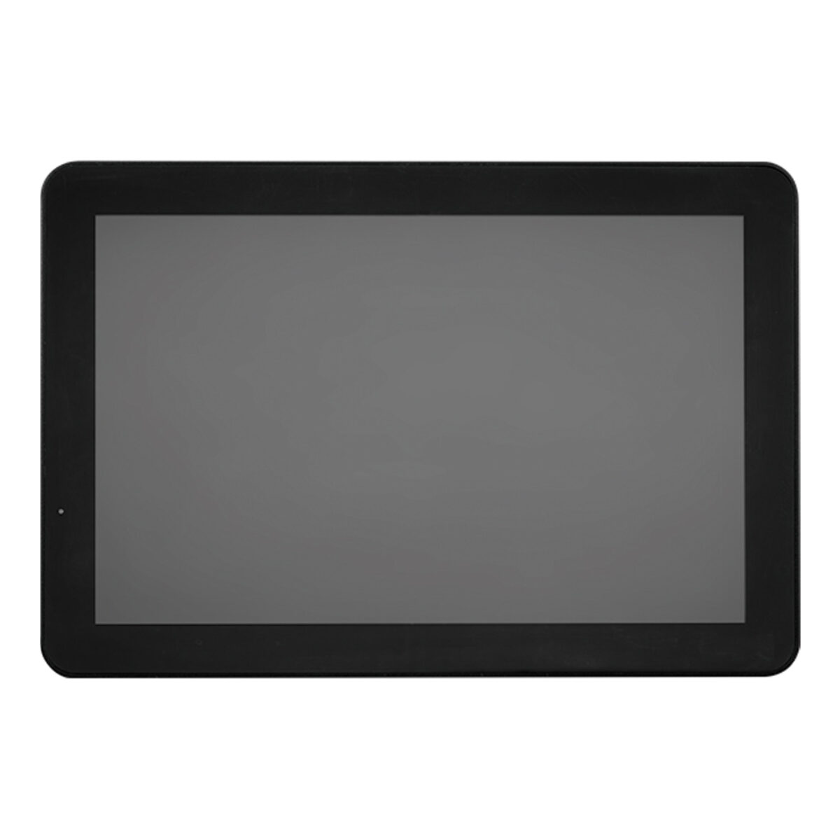 Nexcom PPC-120T-AL panel PC, front view of the black bezel and 12.1-inch touch screen