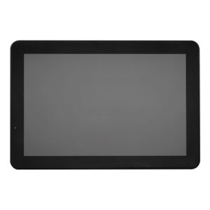 Nexcom PPC-120T-AL panel PC, front view of the black bezel and 12.1-inch touch screen