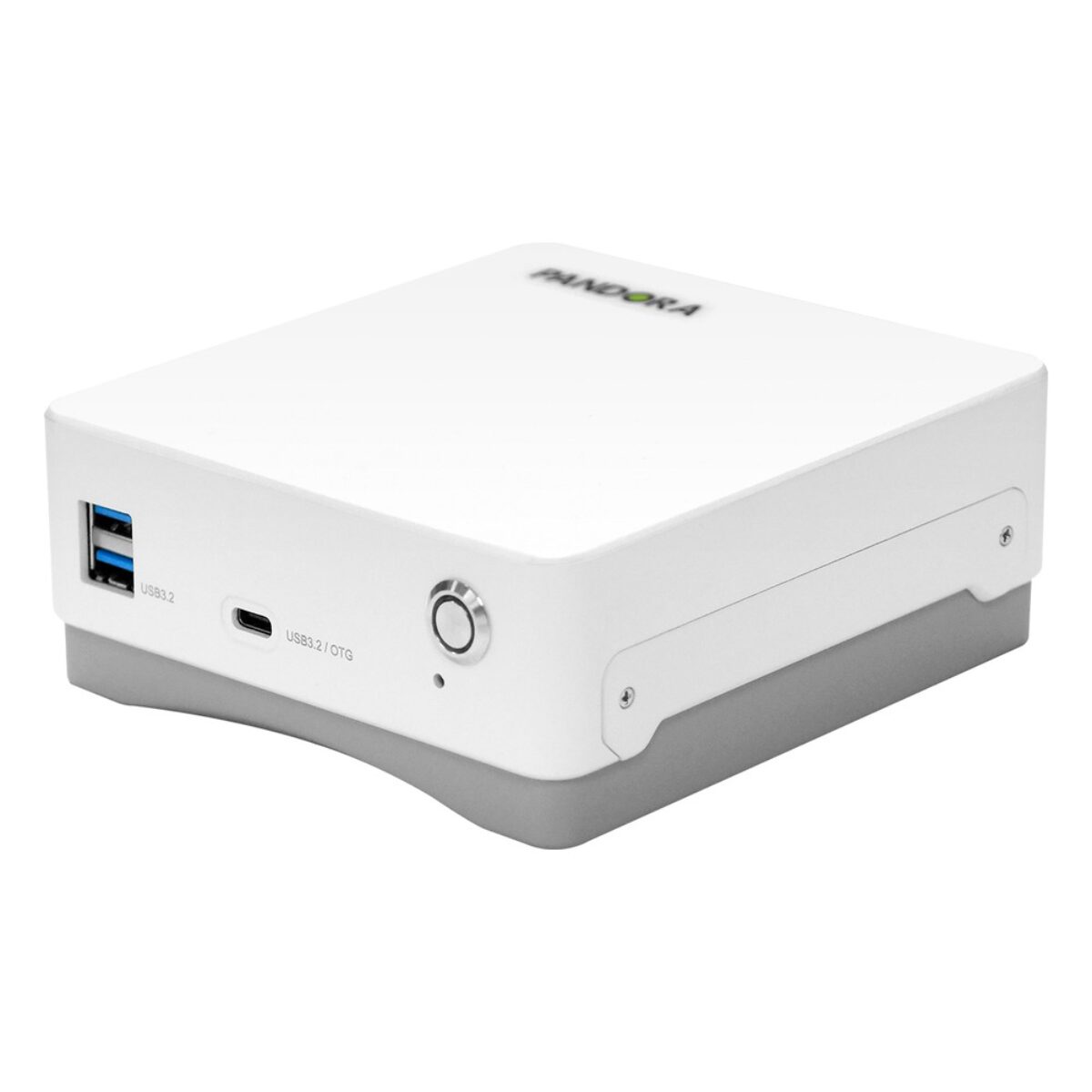 Yuan Pandora Health NX Super SDI edge AI box PC, angled view