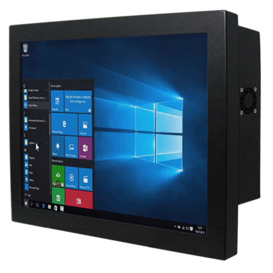 R15IP7T-CHC3 15″ N4200 Panel Computer with XGA Resistive Touch Display
