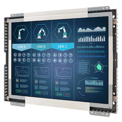 R15L100-OFA1TR 15″ Transflective Open Frame Monitor with 610 Nit XGA Display