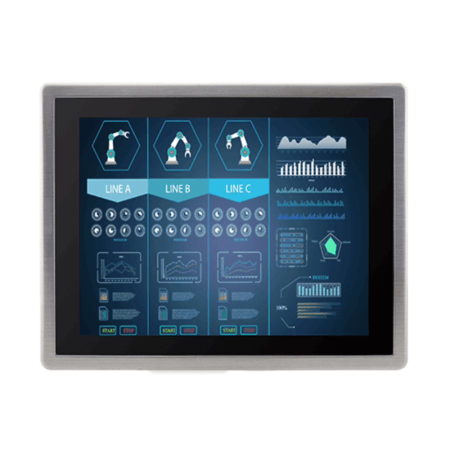 R15L600-65A1FTP 15″ IP65 Stainless Steel Multi-Touch Monitor
