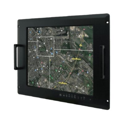 R17L100-RKA1ML 17″ Rack Mount Defense Monitor with AR Protection Glass and MIL-STD-810G Compliance