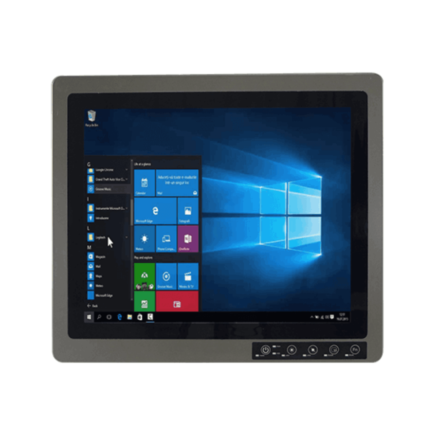 R19IK3S-67FTP(HB) 19″ High Bright Rugged Panel PC with Intel Core i5