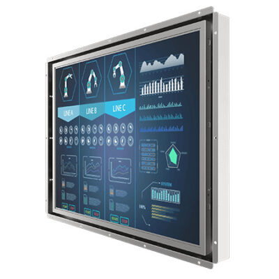 R21L100-OFM1 21.3″ Open Frame Monitor with 1000 Nit UXGA Panel and Optional Resistive Touch