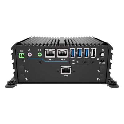 RCO-1000-ASL 8-Core Intel Atom x7835RE Rugged Compact PC with Out-of-Band Management and 4x COM