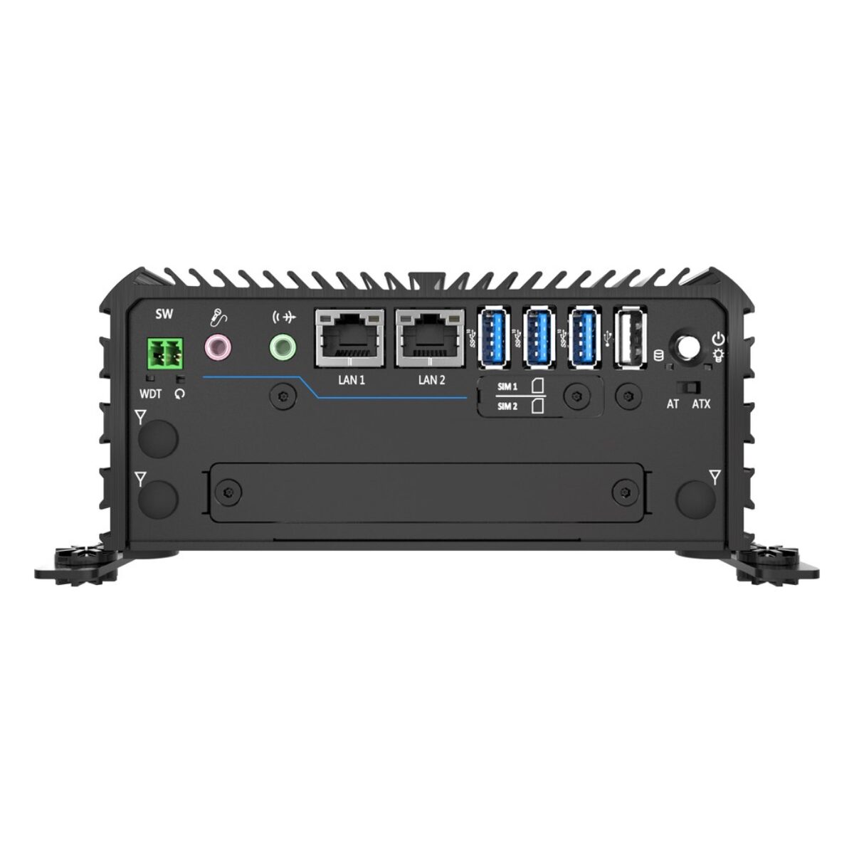 Premio RCO-1000-EHL-20 rugged mini PC, product photo