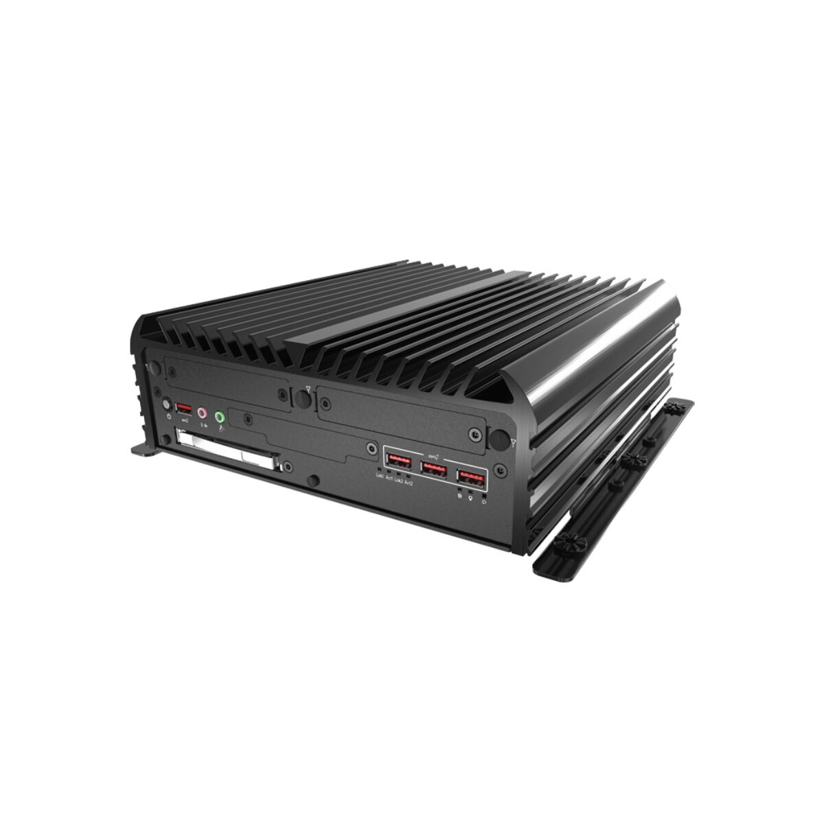 Premio RCO-6000-ADL-2M2BK Intel Core i5-12500TE Wide Temperature Rugged Industrial Computer with 2x 2.5GbE and 6x COM