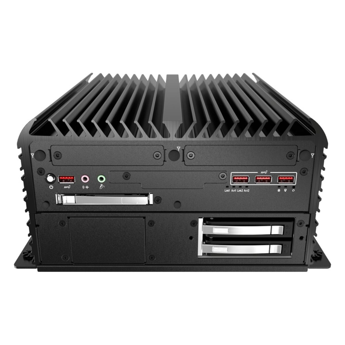 Premio RCO-6000-RPL-2-2B15M rugged industrial PC, product photo