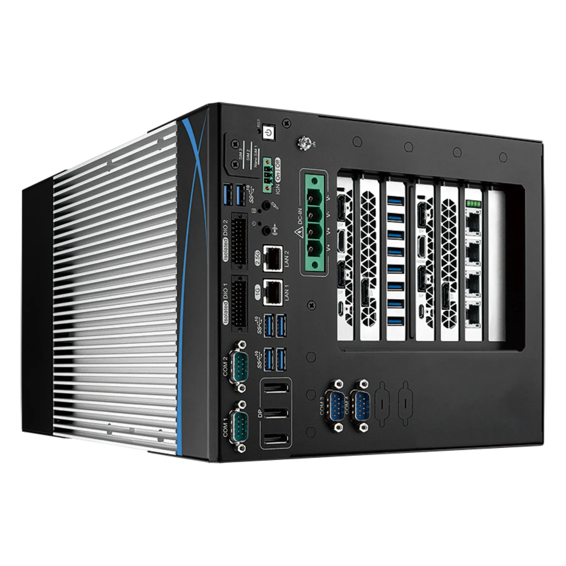 Vecow RCX2750R PEG 11th Gen Rocket Lake Industrial GPU Computer