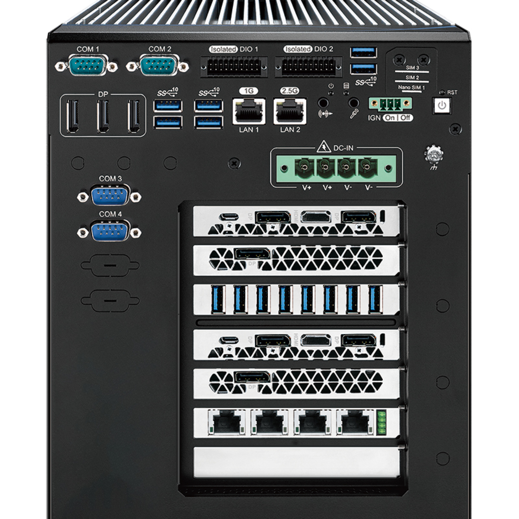 Vecow RCX2750R PEG 11th Gen Rocket Lake Industrial GPU Computer