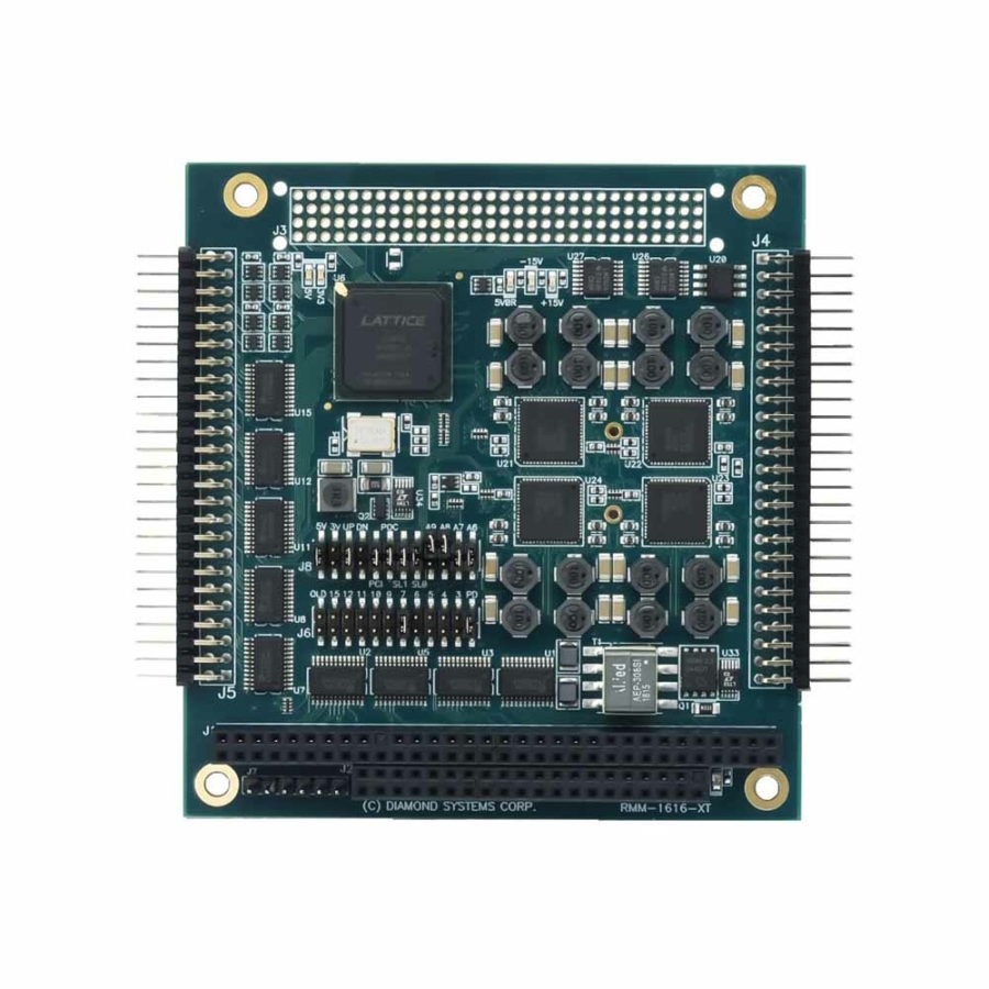 RUBY-MM-1616A 16-Channel 16-bit Analog Output PC/104 Module with Digital I/O