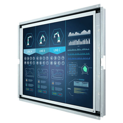 S17L500-OFA1TR 17″ Open Frame Transflective Monitor with 400 Nit SXGA LCD and Optional Resistive Touch