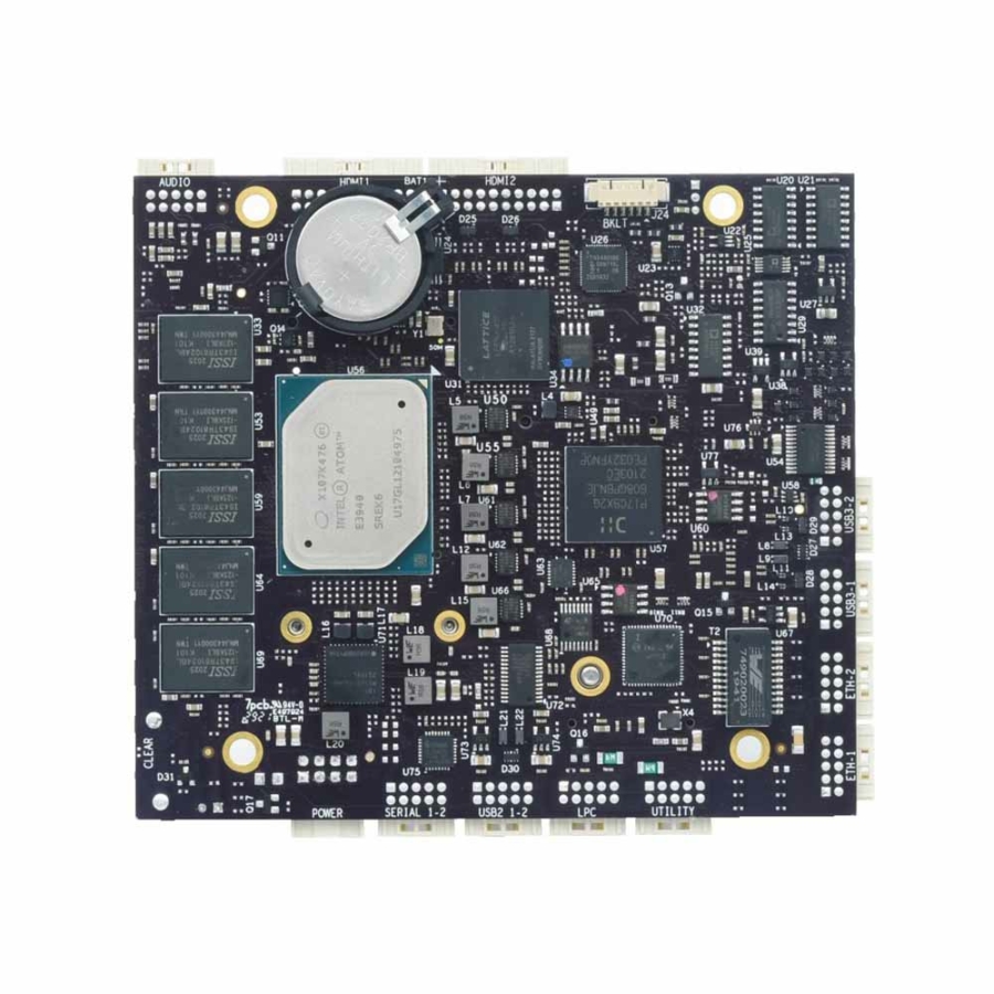 SATURN Rugged PCIe 104 Single Board Computer with 8GB ECC RAM and Data Acquisition