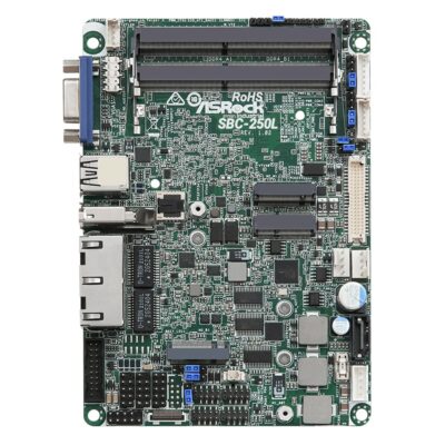 SBC-250 3.5″ SBC with Intel Elkhart Lake N6210, Dual 2.5GbE and Wide-Range DC Input
