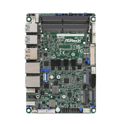 SBC-370 Industrial Alder Lake P Intel Core i3-1215UE 3.5″ Embedded Biscuit SBC