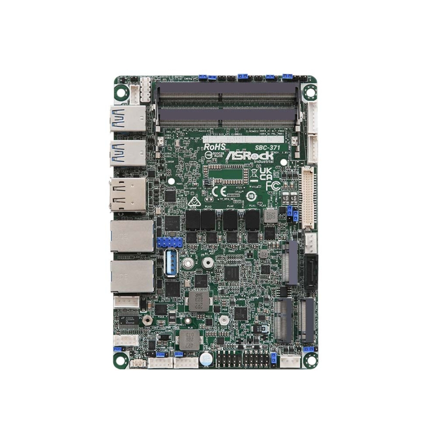 SBC-371 Industrial Raptor Lake P Intel Core i7-1365UE 3.5 Inch SBC