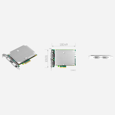 SC420N16 TVI PCIe TVI Capture Card with 16 x TVI Inputs at 1080p30