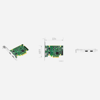 SC400N2-L HDMI PCIe HDMI Video Capture Card with 2 x HDMI Inputs at 1080p60