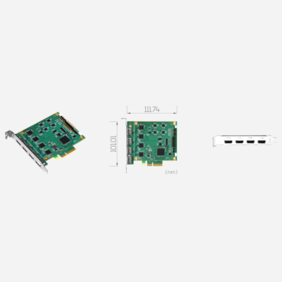 SC400N4 HDMI PCIe HDMI Capture Card with 4 x HDMI Inputs at 1080p60
