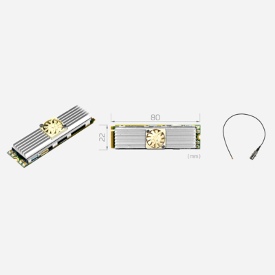 SC400N4 M2 SDI M.2 SDI Frame Grabber with 4 x 3G-SDI Inputs at 1080p60