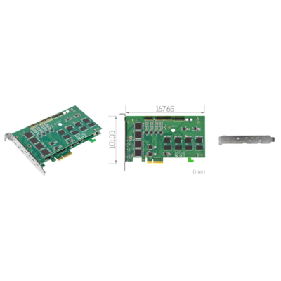 SC542N8 HDMI PCIe HDMI Capture Card with 8 x HDMI Inputs at 1080p60